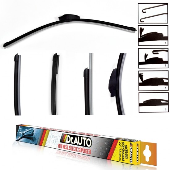 Dr. Auto 22''/550 mm Universal Muz Tip Silecek